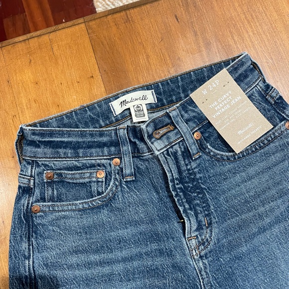 Madewell The Curvy Perfect Vintage Jean NWT - Picture 4 of 7